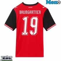 Austria Christoph Baumgartner #19 Replica Home Shirt World Cup 2026 Short Sleeve